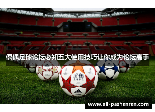 偶偶足球论坛必知五大使用技巧让你成为论坛高手 偶偶足球论坛必知五大使用技巧让你成为论坛高手