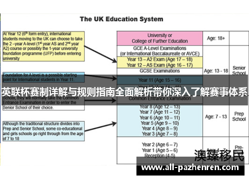英联杯赛制详解与规则指南全面解析带你深入了解赛事体系